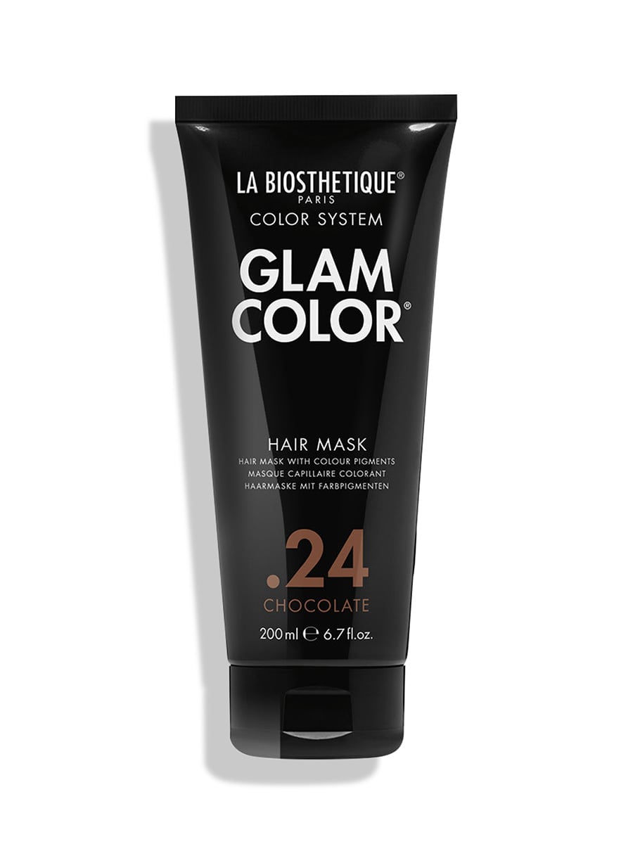 картинка Glam Color Hair Mask .24 Chocolate  магазин labiosthetique являющийся официальным дистрибьютором в России 