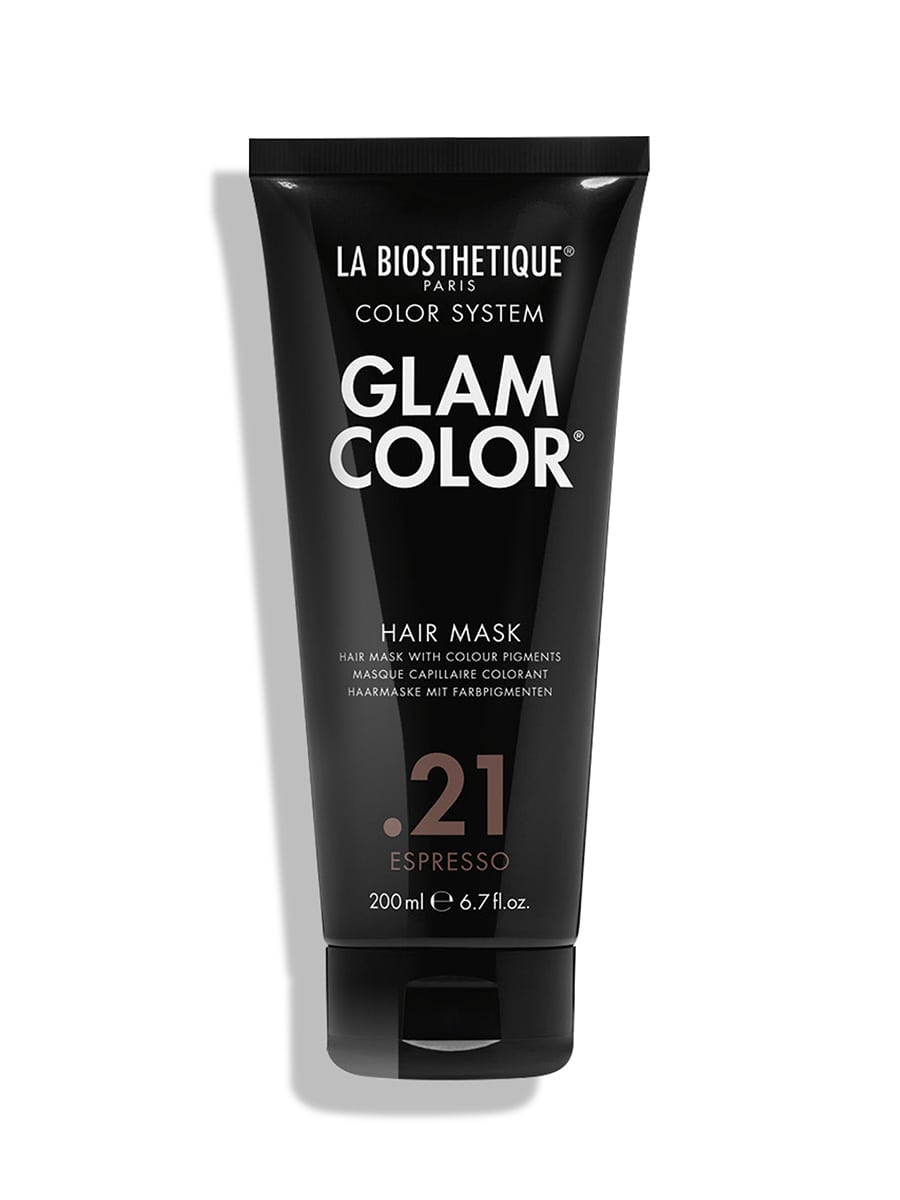 картинка Glam Color Hair Mask .21 Espresso  магазин labiosthetique являющийся официальным дистрибьютором в России 