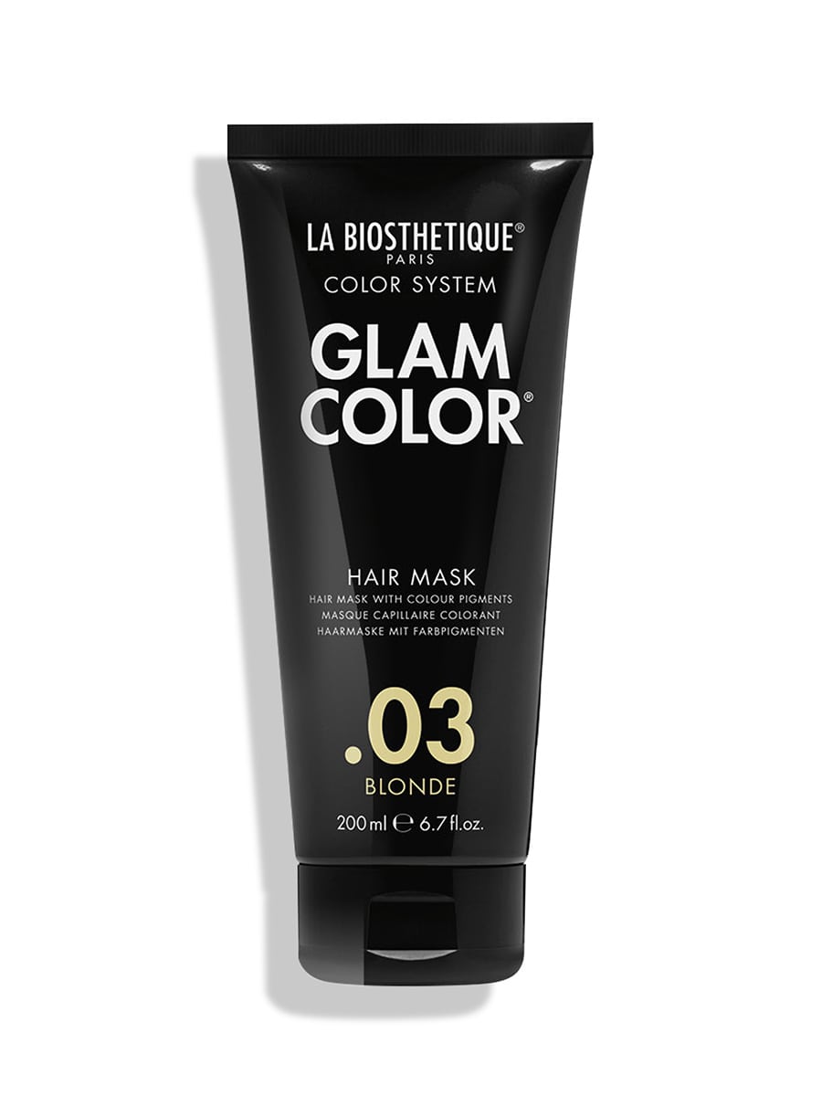 картинка Glam Color Hair Mask .03 Blonde  магазин labiosthetique являющийся официальным дистрибьютором в России 